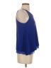 Mango 100% Polyester Blue Sleeveless Blouse Size XXS - photo 4