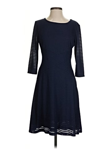 Black Saks Fifth Avenue Casual Dress (view 1)
