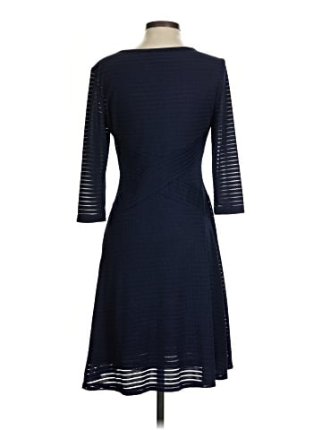 Black Saks Fifth Avenue Casual Dress (view 2)