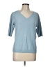 Ella Moss Blue Pullover Sweater Size L - photo 1