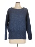 Ann Taylor Factory Solid Blue Pullover Sweater Size L - photo 1