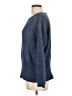 Ann Taylor Factory Solid Blue Pullover Sweater Size L - photo 5