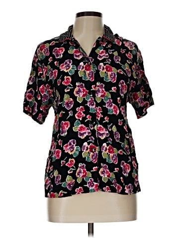 Carole Little Short Sleeve Blouse (view 1)