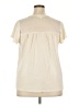 Perfect Peach Ivory Short Sleeve Blouse Size 2X - photo 2
