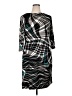 Chico's Graphic Gray Casual Dress Size XL (3) - photo 1