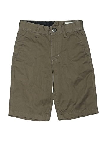 Volcom Khaki Shorts (view 1)