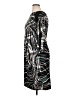 Chico's Graphic Gray Casual Dress Size XL (3) - photo 5