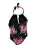 B2Prity Floral Black Swimsuit Top Size L - photo 2