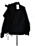 H&M Studio 100% Polyester Black Pullover Sweater Size L - photo 2