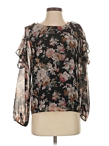 LUCCA 3/4 Sleeve Blouse (view 1)