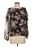 LUCCA 100% Polyester Black 3/4 Sleeve Blouse Size XS - photo 1