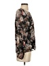 LUCCA 100% Polyester Black 3/4 Sleeve Blouse Size XS - photo 4