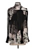 Ramy Brook 100% Polyester Black Long Sleeve Blouse Size S - photo 2