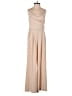 Shein Solid Tan Jumpsuit Size XS - photo 1