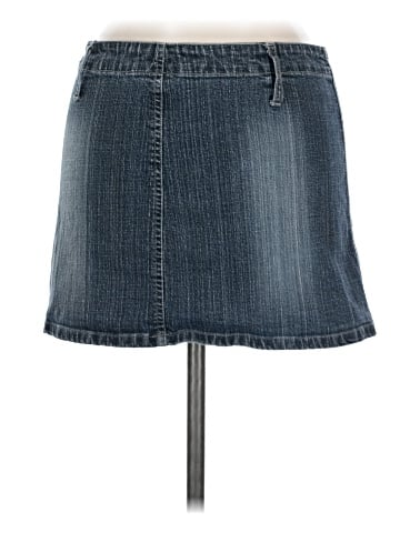 Squeeze Denim Skirt (view 2)