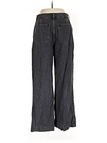 Madewell Curvy Superwide-Leg Jeans in Selwick Wash: Button-Front Edition (view 2)