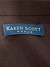 Karen Scott 100% Polyester Burgundy Coat Size 22W - photo 6