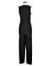 NY Collection Solid Black Jumpsuit Size S - photo 2