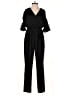 Bebe 100% Polyester Solid Black Jumpsuit Size XS - photo 1
