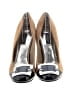 White Tan Heels Size 8 1/2 - photo 2