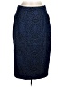 Halogen Animal Print Blue Formal Skirt Size 8 - photo 1