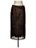 Chico's 100% Polyester Brown Casual Skirt Size Lg (2) - photo 1