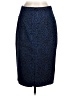 Halogen Animal Print Blue Formal Skirt Size 8 - photo 2