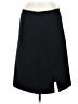 Theory Solid Black Formal Skirt Size 8 - photo 2