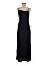 Rampage 100% Polyester Solid Blue Black Casual Dress Size 7 - photo 1