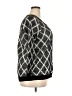 Lane Bryant Argyle Black Pullover Sweater Size 18 - 20 Plus - photo 4