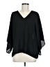Adrienne Black 3/4 Sleeve Blouse Size M - photo 1