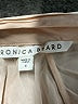 Veronica Beard 100% Silk Tan Sleeveless Silk Top Size 4 - photo 7
