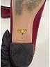 Prada Burgundy Leather Studded Ballet Flats Size EU 41 - photo 4