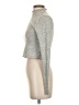 PAC Cares Metallic Silver Turtleneck Sweater Size S - photo 5