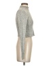 PAC Cares Metallic Silver Turtleneck Sweater Size S - photo 4