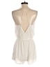 Unbranded Solid Ivory Romper Size S - photo 2