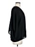 Adrienne Black 3/4 Sleeve Blouse Size M - photo 4