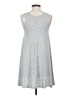 Rolla Coster Solid Gray Casual Dress Size S - photo 2