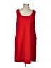 Mossimo Red Casual Dress Size L - photo 1