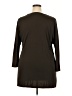 Liz Claiborne Brown 3/4 Sleeve Top Size 2X - photo 2