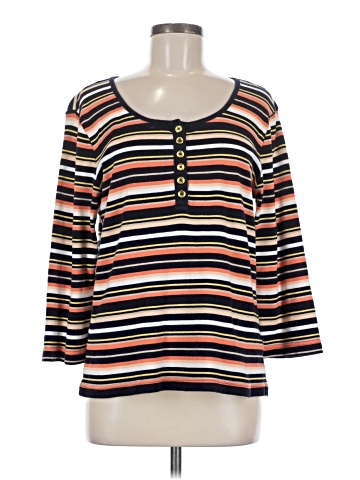 Sag Harbor Long Sleeve Henley (view 1)