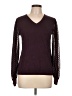 Adrianna Papell Burgundy Pullover Sweater Size L - photo 1