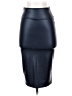 Simlu Blue Faux Leather Skirt Size S - photo 1