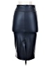 Simlu Blue Faux Leather Skirt Size S - photo 2