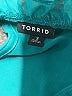 Torrid 100% Polyester Teal Sleeveless Blouse Size 3X Plus (3) - photo 7