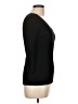 It's Our Time Black 3/4 Sleeve Top Size L - photo 4