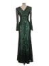 Xscape Green Cocktail Dress Size 12 - photo 2