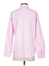 Unbranded Stripes Pink Long Sleeve Button-Down Shirt Size S - photo 2
