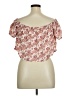 Volcom 100% Modal Pink Short Sleeve Blouse Size 14 - photo 2