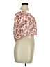 Volcom 100% Modal Pink Short Sleeve Blouse Size 14 - photo 4